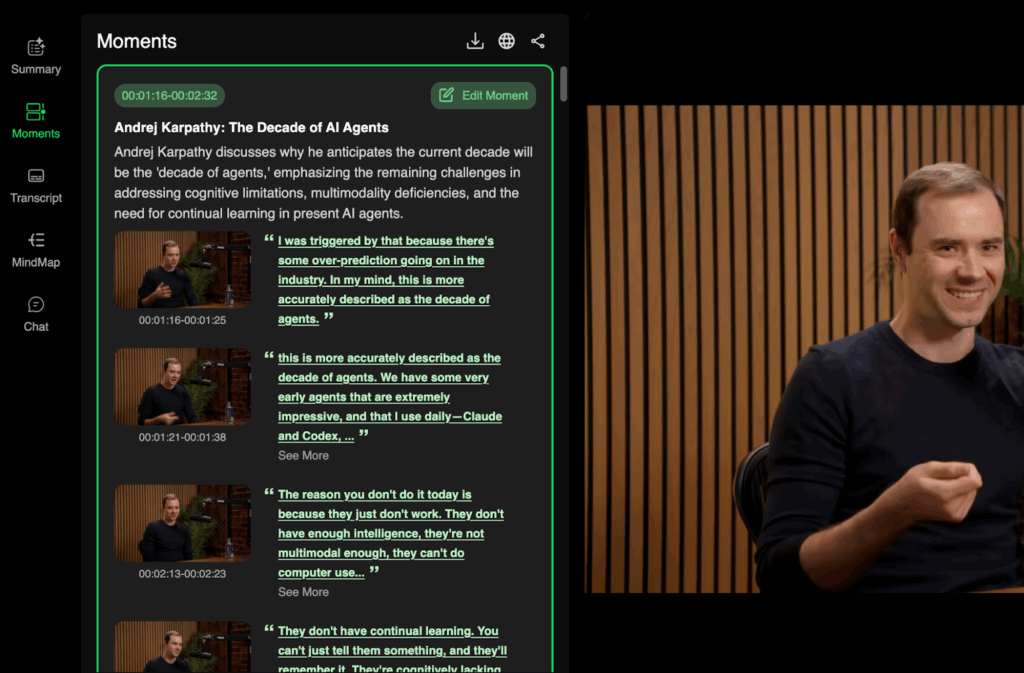 I Tested 4 AI Video Tools for Deep Learning, Here's the Unfiltered Truth 3 WayinVideo Timeline View