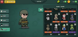Mini Militia Outfits