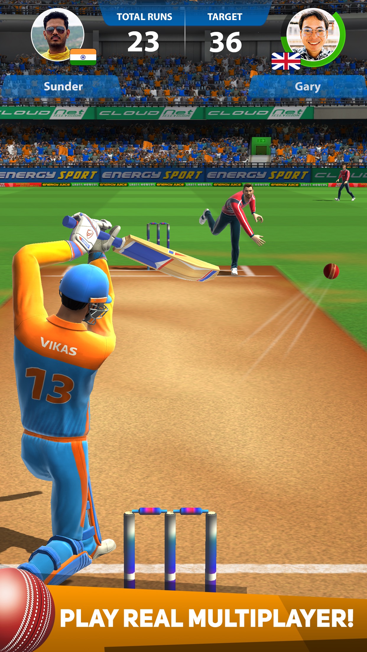 Enjoyable: Great Physics: Miniclip Cricket League