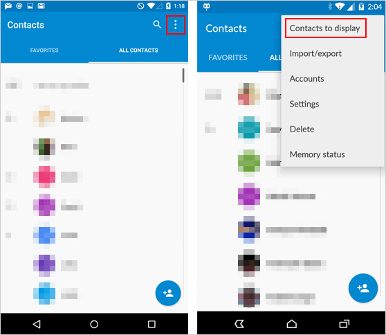 How to Recover Deleted Contacts on Android? (With or Without Backups) 2 Recover Deleted Contacts on Android by Unhiding