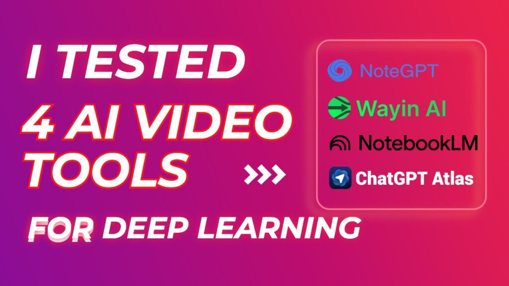 I Tested 4 AI Video Tools for Deep Learning, Here's the Unfiltered Truth 1 4 AI Video tools for deep learning