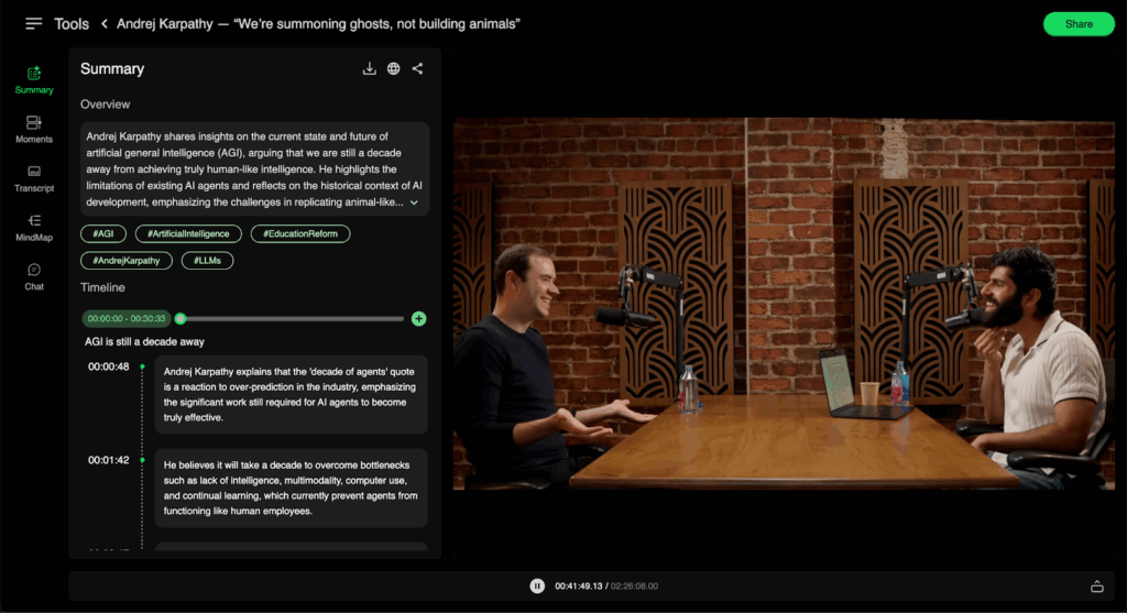 I Tested 4 AI Video Tools for Deep Learning, Here's the Unfiltered Truth 2 WayinVideo AI Video Summarizer