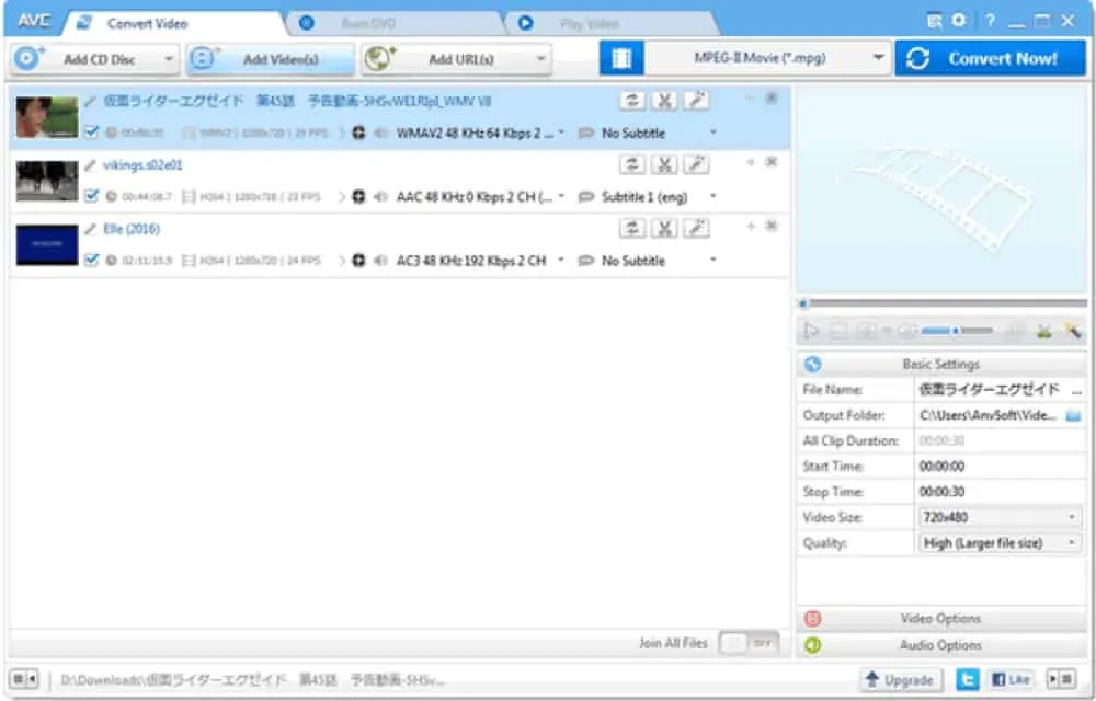 Any Video Converter Free